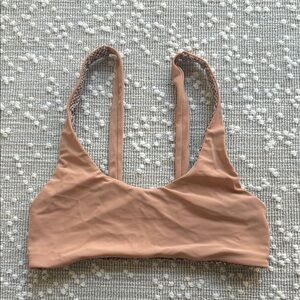 Acacia swimwear kanaio bikini top in tan